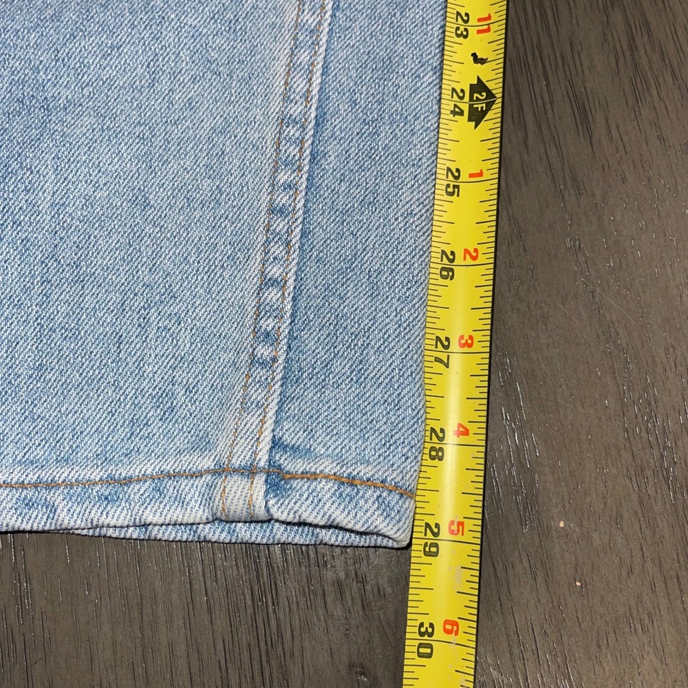 Vintage 90s Levis 540 Flex Jeans 38x29 USA Made Light Wash Relaxed Denim - Picture 6 of 11